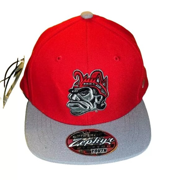 San Diego State Aztecs Kids Youth Zephyr Red Stretch Fit hat cap New Ncaa - Picture 1 of 3